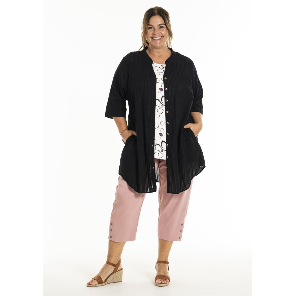 Gozzip Woman GKasandra Shirt Tunic Shirt Tunic Black