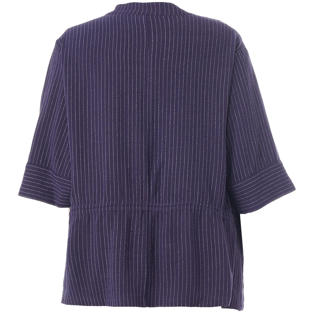 Gozzip Woman GKatarina Shirt Jacket Shirt Jacket Navy stripe