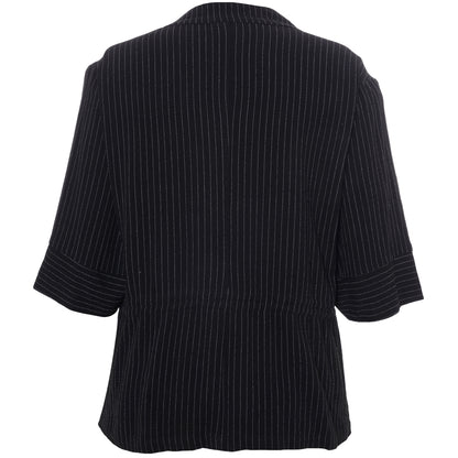 Gozzip Woman GKatarina Shirt Jacket Shirt Jacket Black Stripe