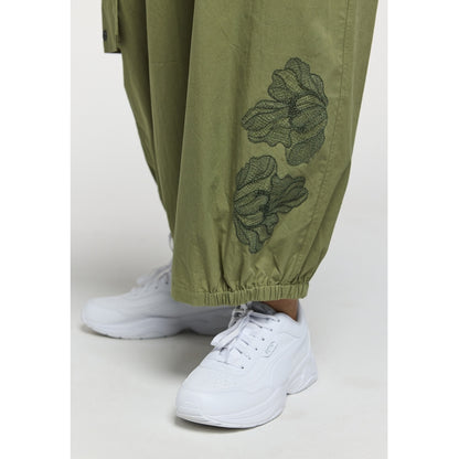 Gozzip Woman GKayla cargo pants Pants Green