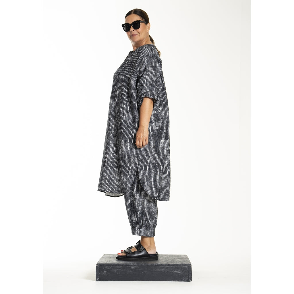Gozzip Woman GLaila Tunic/Dress Tunic/Dress Black/White