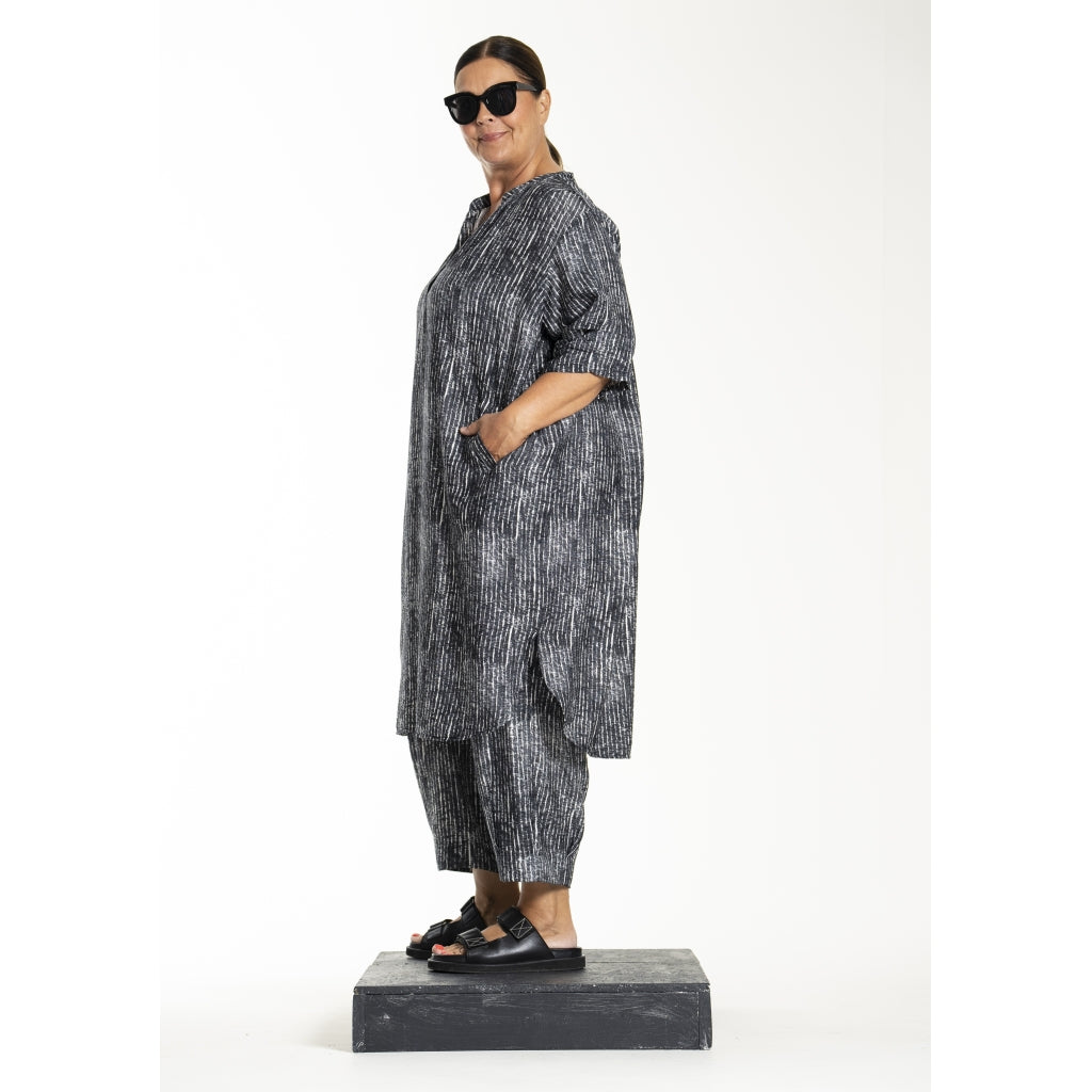 Gozzip Woman GLaila Tunic/Dress Tunic/Dress Black/White