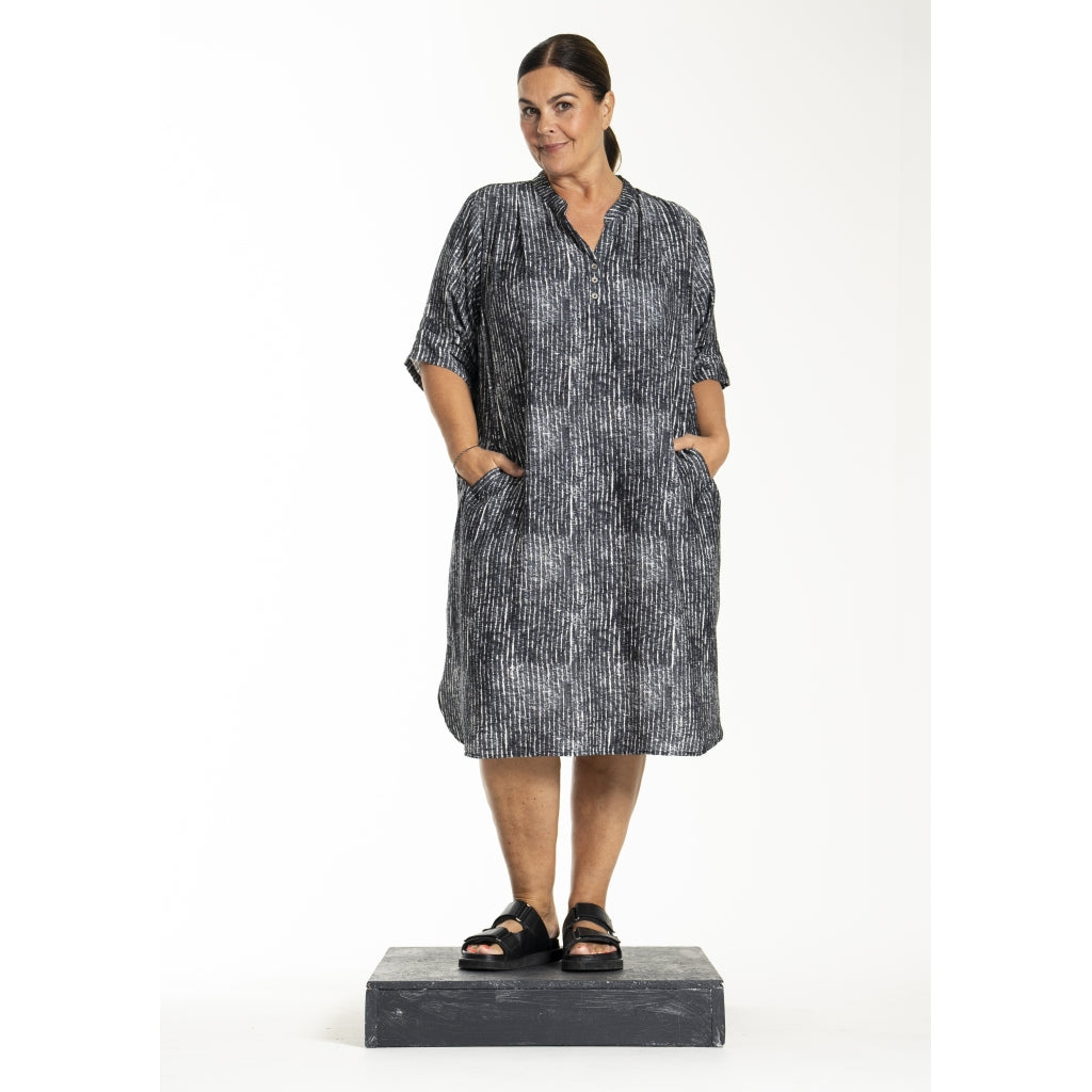 Gozzip Woman GLaila Tunic/Dress Tunic/Dress Black/White