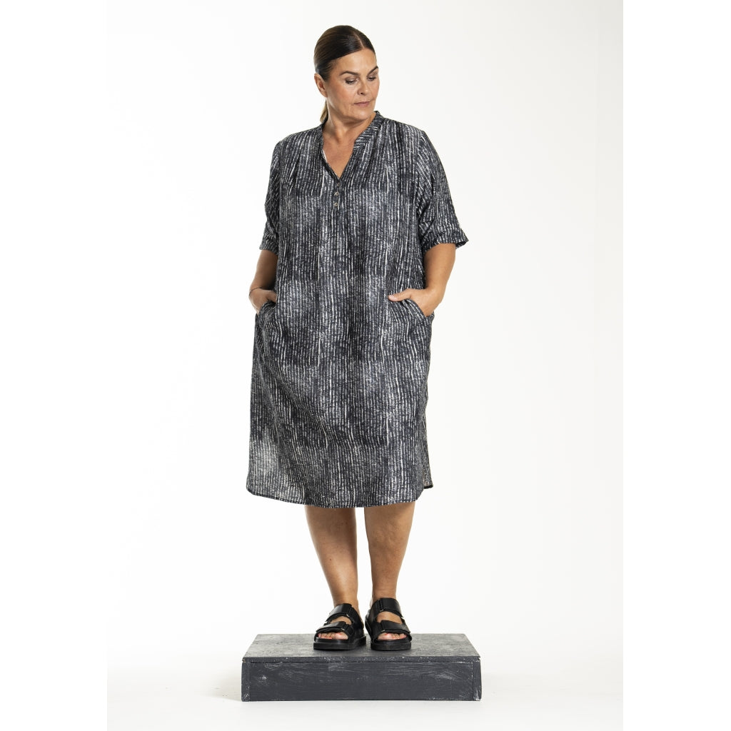 Gozzip Woman GLaila Tunic/Dress Tunic/Dress Black/White