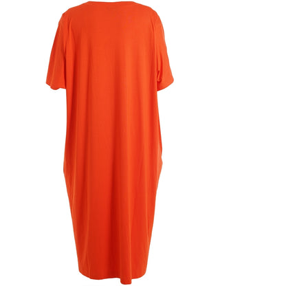 Gozzip Woman GLis Dress Dress Orange