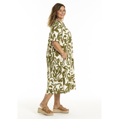 Gozzip Woman GMajken Dress Dress Offwhite-olive