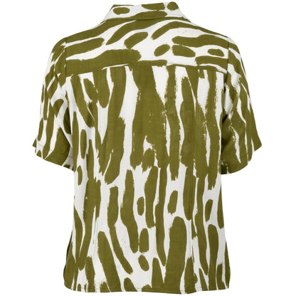 Gozzip Woman GMarlene Blouse Blouse Olive Print