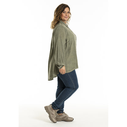 Gozzip Woman GMay Shirt Shirt Olive