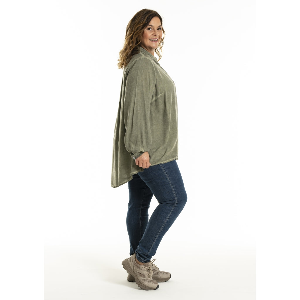 Gozzip Woman GMay Shirt Shirt Olive