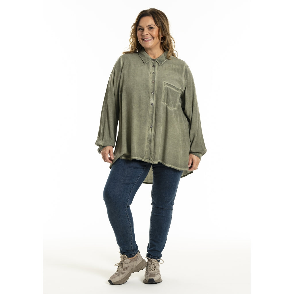 Gozzip Woman GMay Shirt Shirt Olive