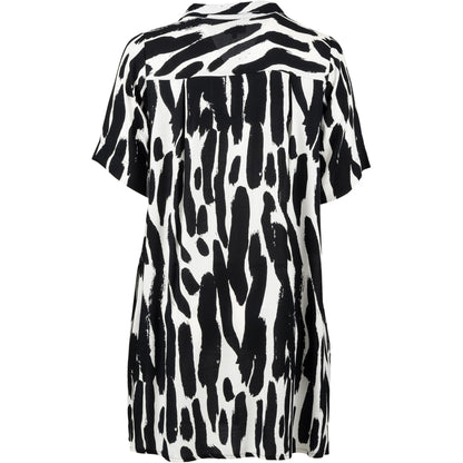 Gozzip Woman GMette Tunic Tunic Off-White Print