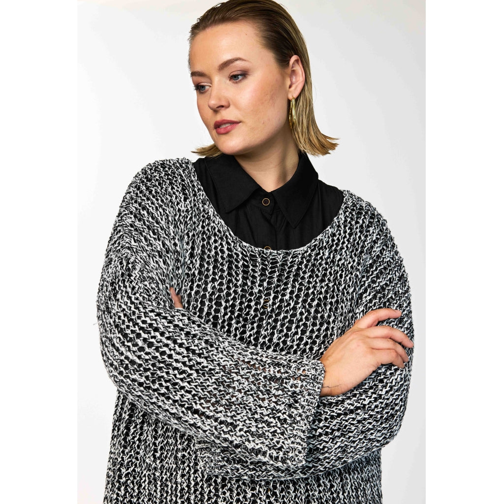 Gozzip Woman GMie Blouse Blouse Black/Sand