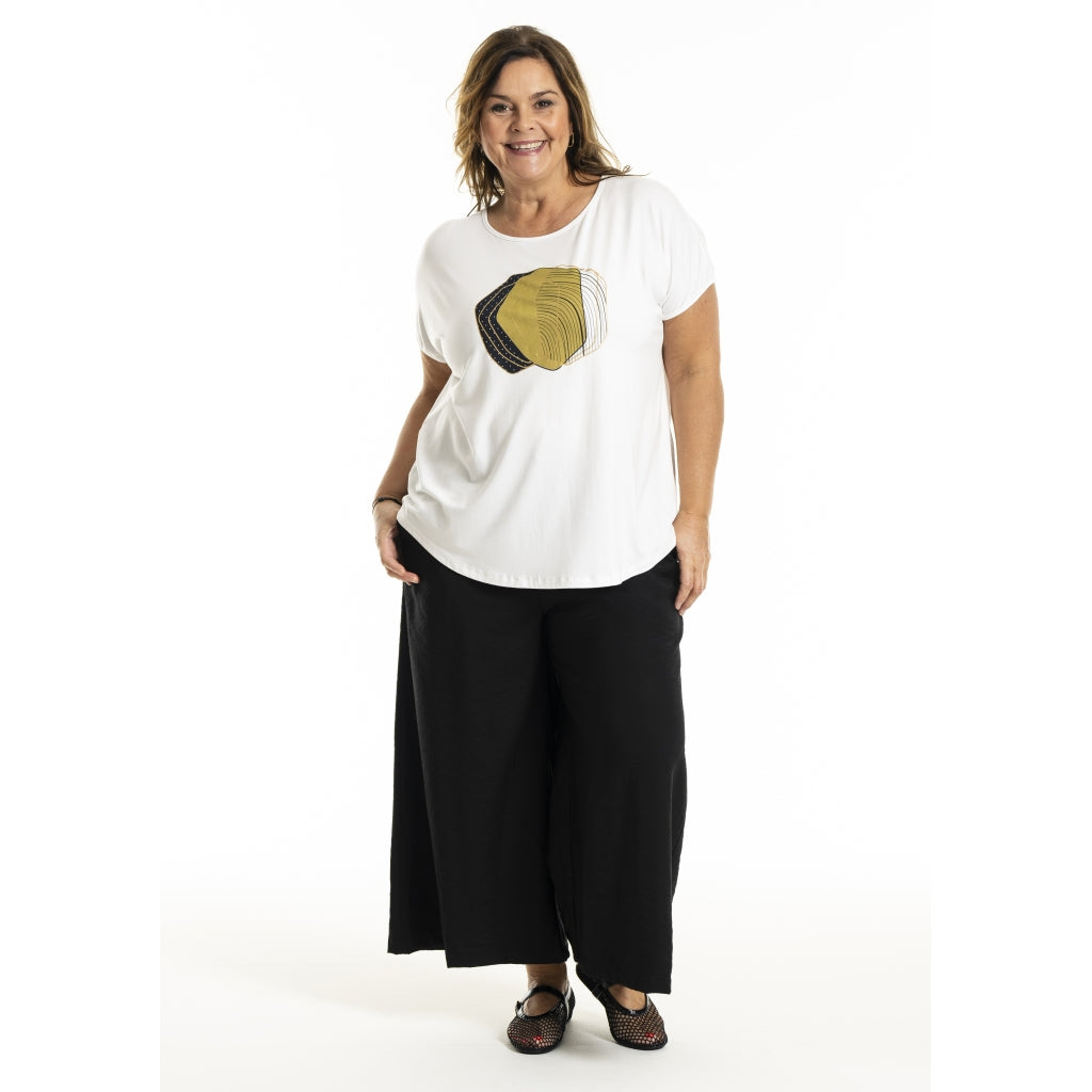 Gozzip Woman GMillie Wide Pants Pants Black