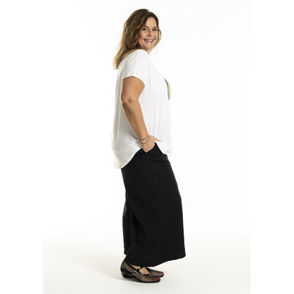 Gozzip Woman GMillie Wide Pants Pants Black