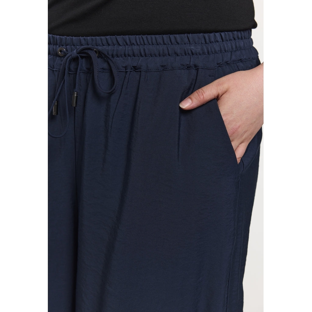 Gozzip Woman GMillie Wide Pants Pants Navy
