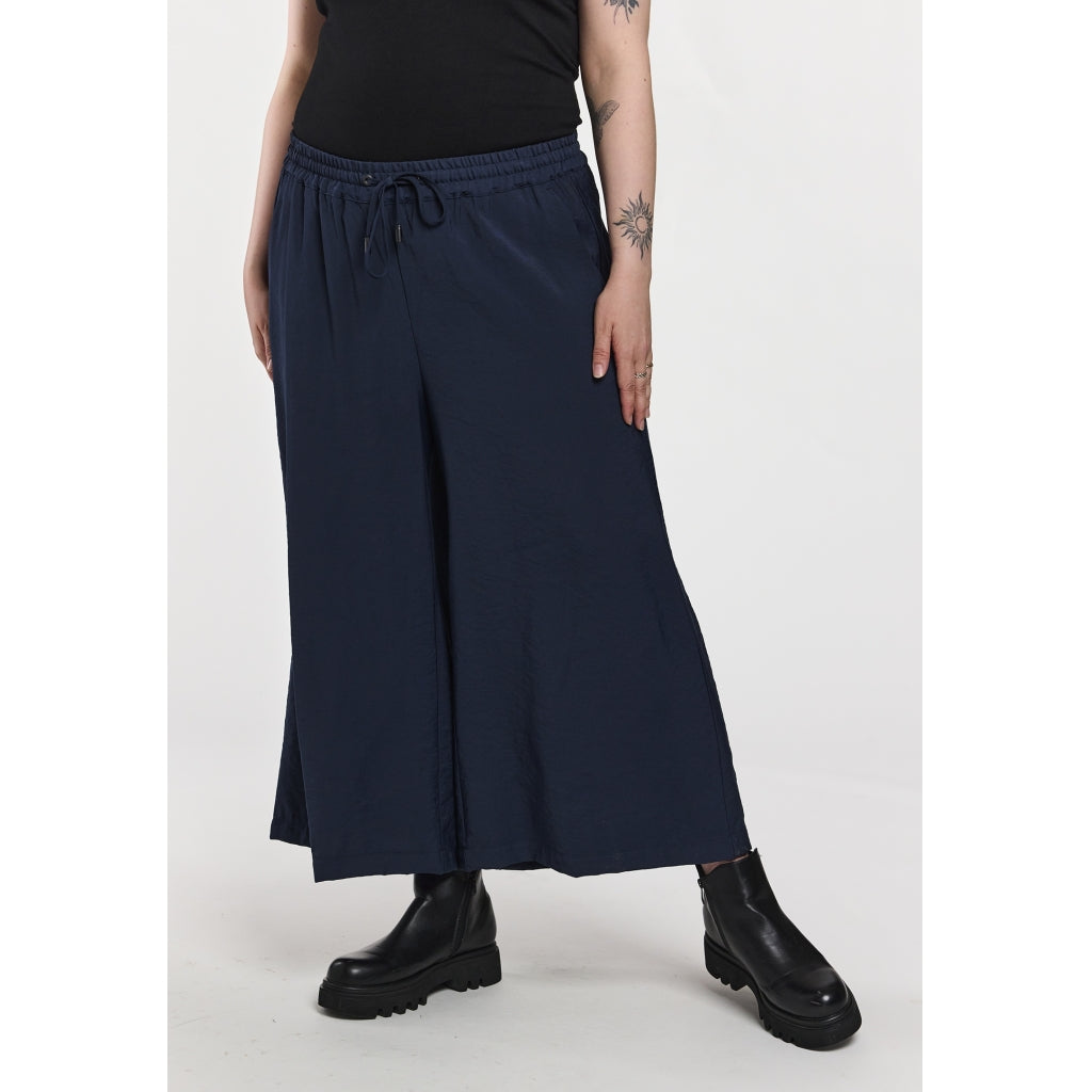 Gozzip Woman GMillie Wide Pants Pants Navy