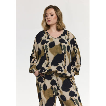 Gozzip Woman GMirabelle Blouse Blouse Beige/Black