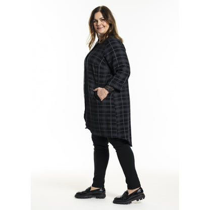 Gozzip Woman GMonna Shirt Tunic Shirt Tunic Black/Grey