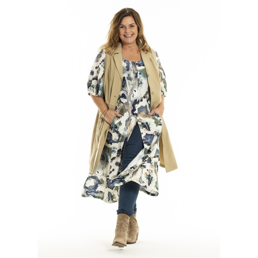 Gozzip Woman GMouna Waistcoat Waistcoat Sand