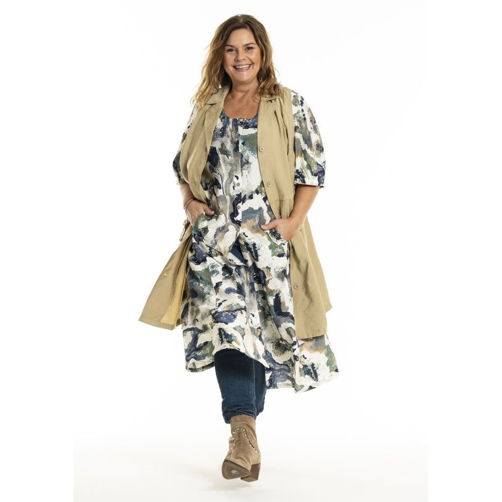 Gozzip Woman GMouna Waistcoat Waistcoat Sand