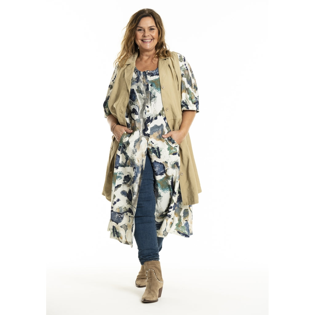 Gozzip Woman GMouna Waistcoat Waistcoat Sand