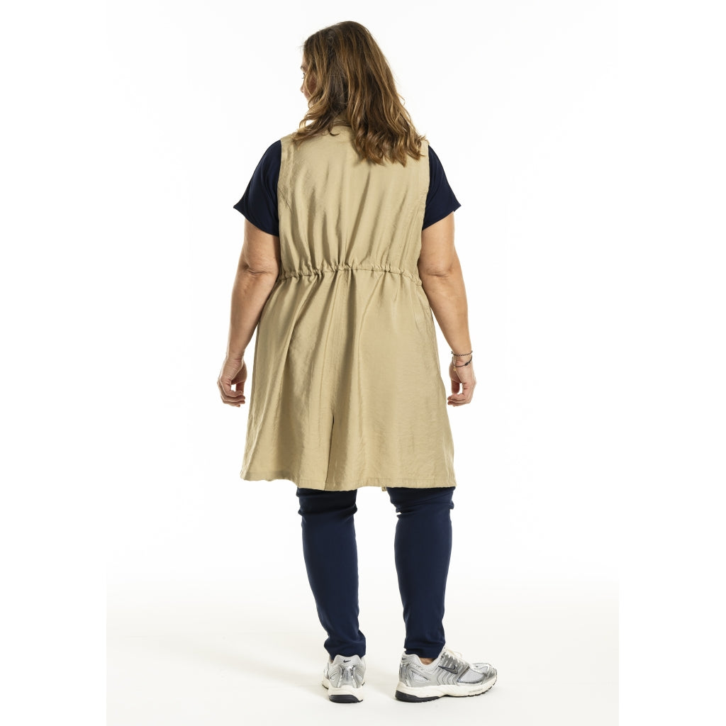 Gozzip Woman GMouna Waistcoat Waistcoat Sand