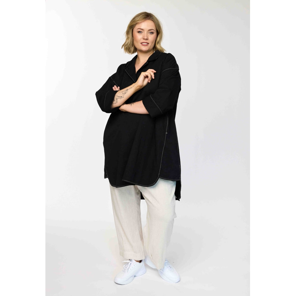 Gozzip Woman GPauline Tunic Tunic Black
