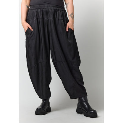 Gozzip Woman GSaga Wide pants Pants Black