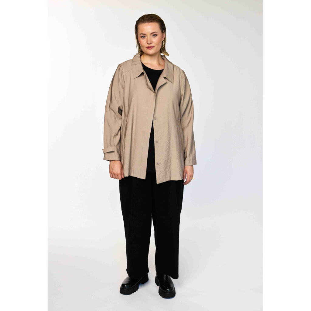 Gozzip Woman GSanne Coat short Coat Sand