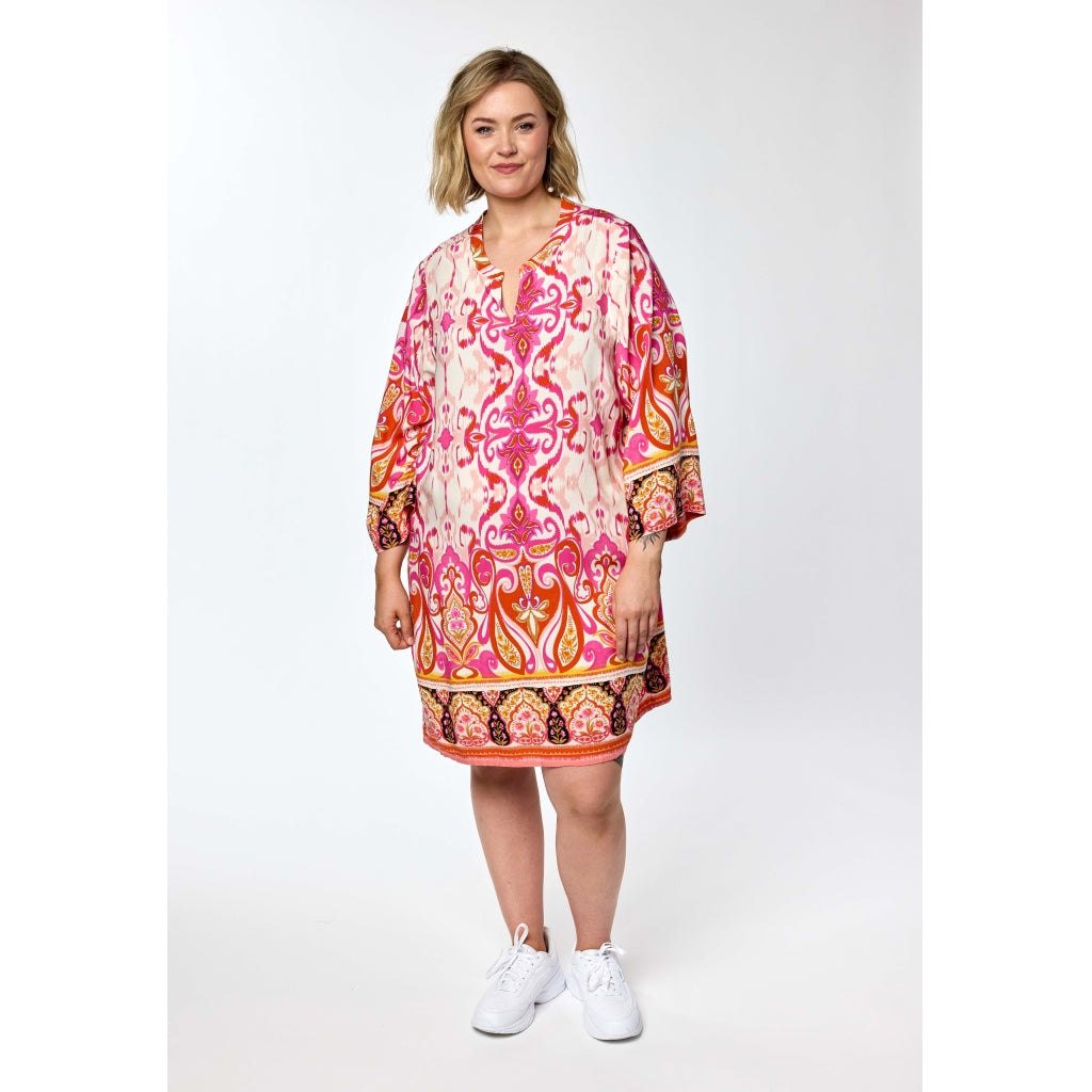 Gozzip Woman GSkuld Tunic Tunic Pink Print