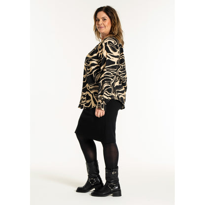 Gozzip Woman GSofia Blouse Blouse Black/Latte