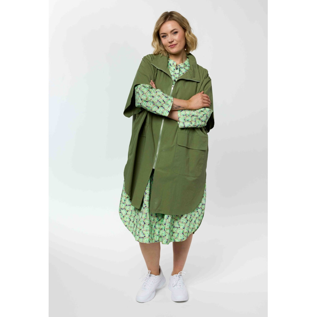 Gozzip Woman GThit Waiscoat Waistcoat Green