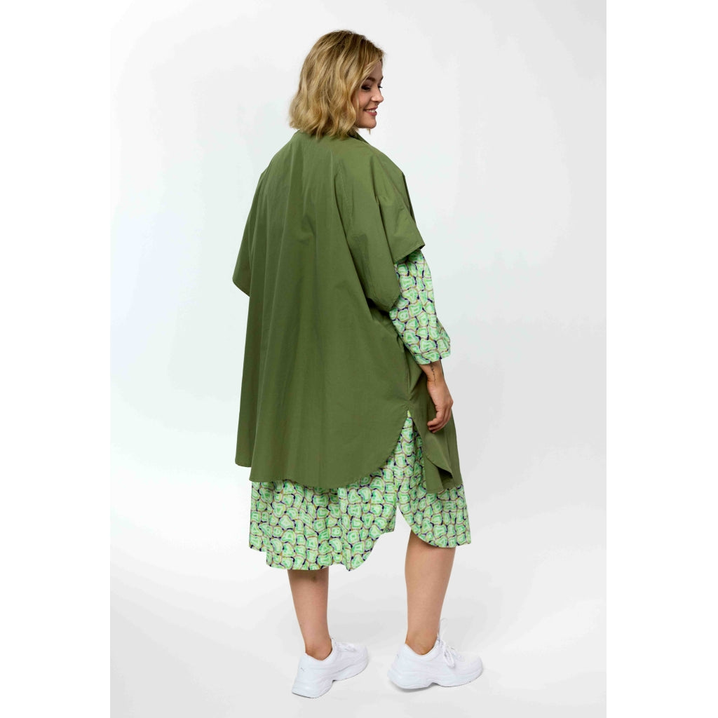 Gozzip Woman GThit Waiscoat Waistcoat Green