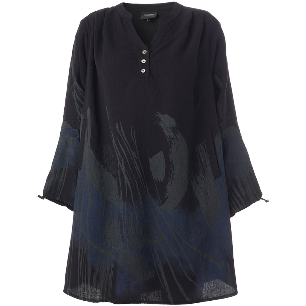 Gozzip Woman GViolet Tunic Tunic Black