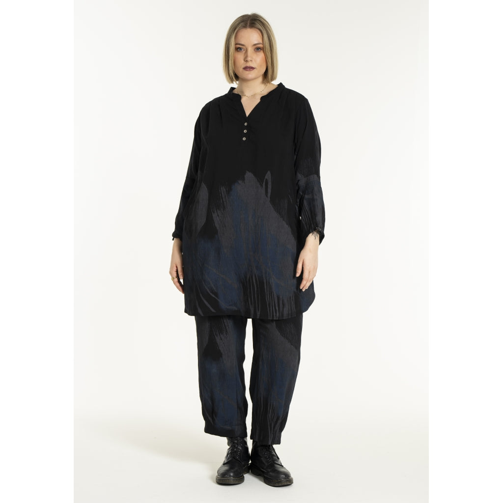 Gozzip Woman GViolet Tunic Tunic Black