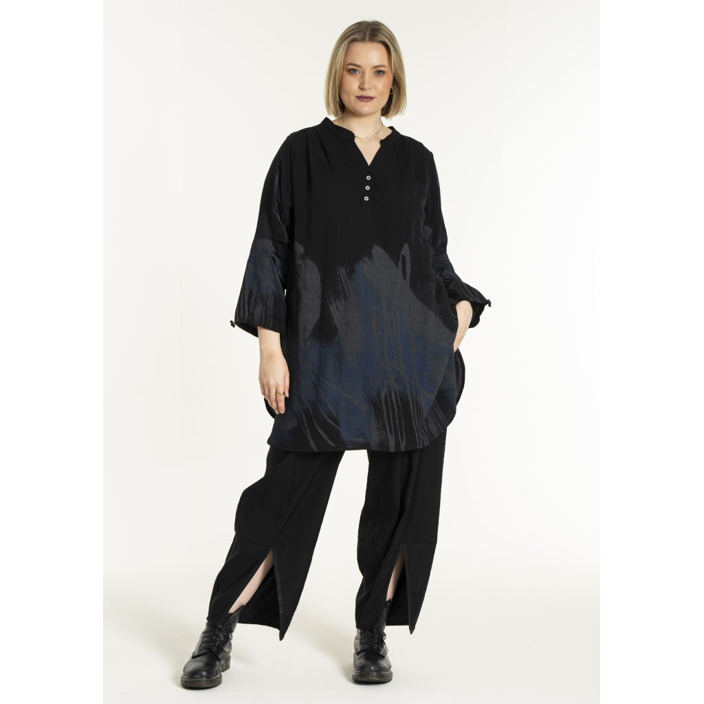 Gozzip Woman GViolet Tunic Tunic Black