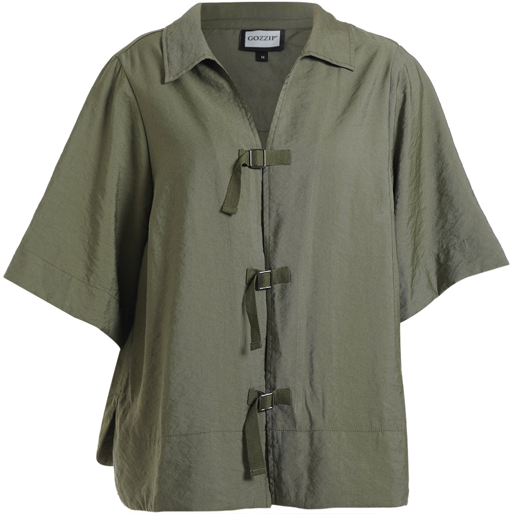 Gozzip Woman GYrsa Jacket Jacket Army