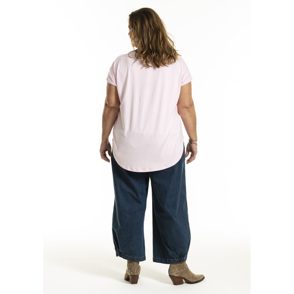 Gozzip Woman Gitte T-shirt with print T-Shirt Rose