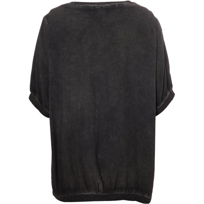 Gozzip Woman Glena Blouse Blouse Washed black