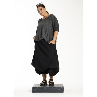 Gozzip Woman Glena Blouse Blouse Washed black