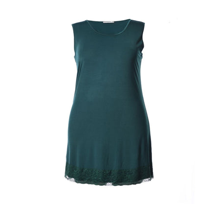 Gozzip Woman Underdress long Underdress Green